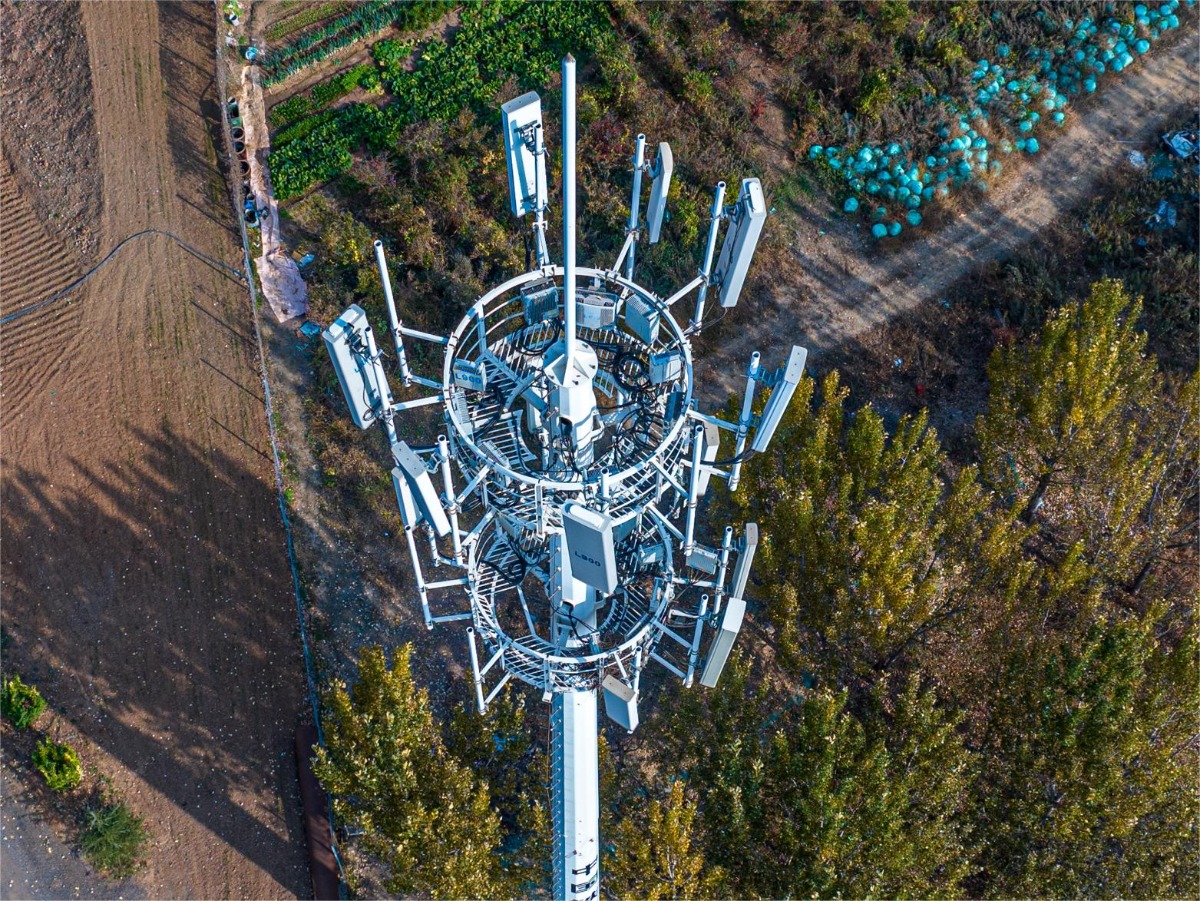 антенная башня телекоммуникаций