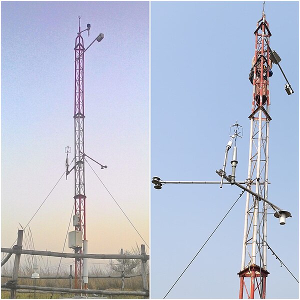 guyed wire telecom tower