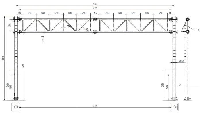 overhead gantry