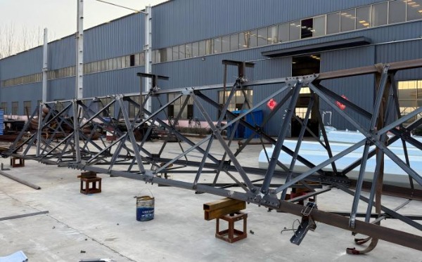 angle steel antenna telecom tower