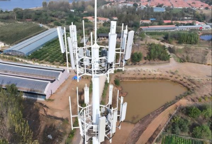 monopole steel antenna tower