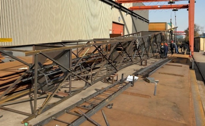 120m angle steel tower