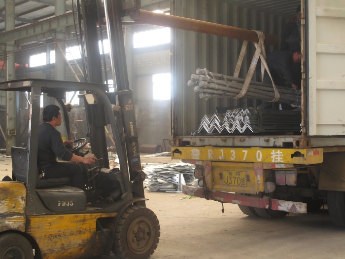 lattice tower shipment