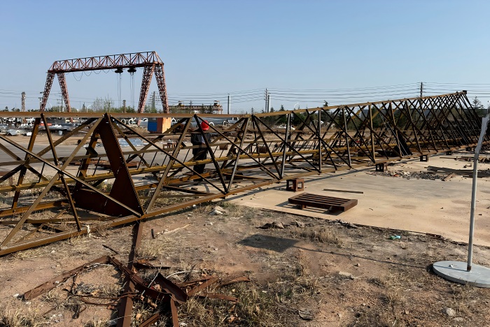 3 leg angle steel tower