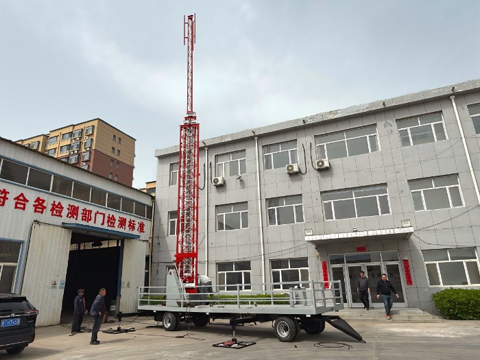 cell tower on wheels