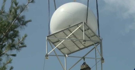 radar support tower