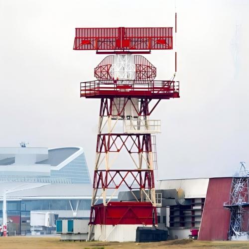 Hot-dip galvanized radar mount