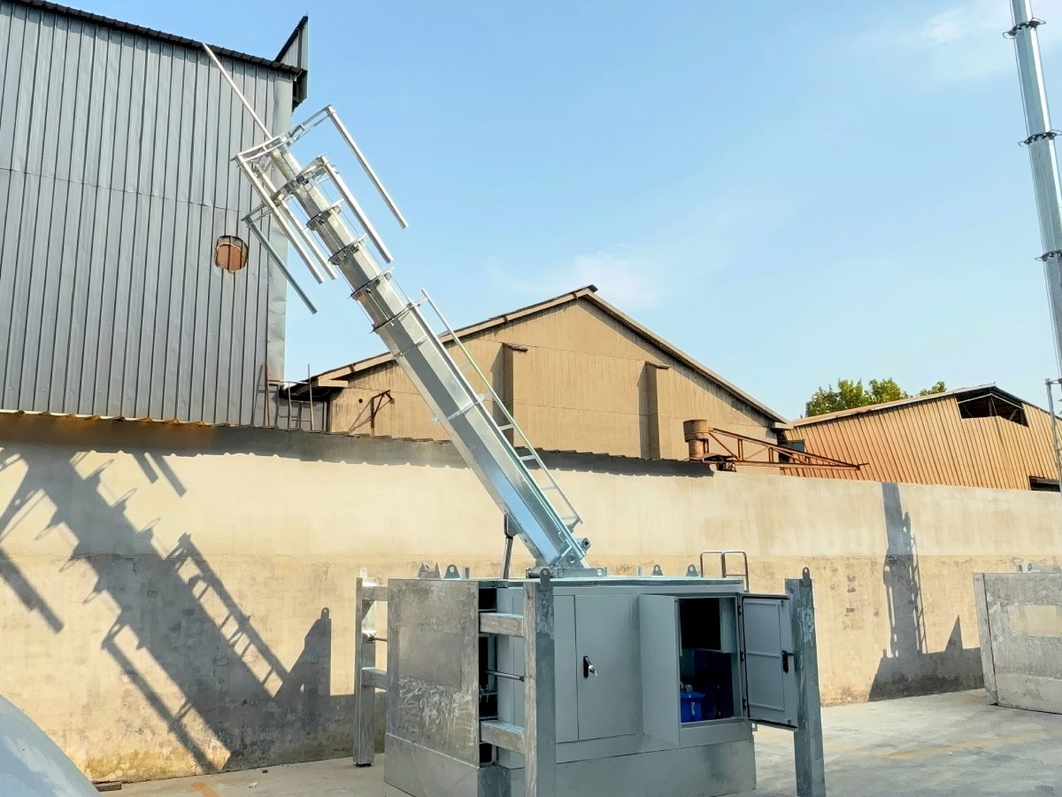 Trial Operation of Integrated Communication Shelters Customized for Moroccan Client